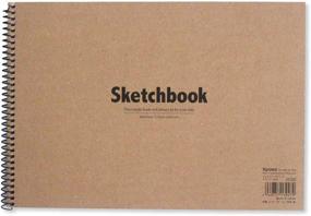 img 3 attached to Double Sided Hardbound Sketchbook Hardcover Durable Painting, Drawing & Art Supplies