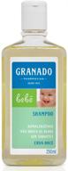 granado baby collection - fennel baby shampoo 8.45 fl oz: gently cleanse your baby's hair with linha bebe granado logo