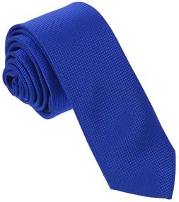 img 4 attached to 👔 DAE1064 Boys' Accessories: Checkers Skinny Neckties by Dan Smith