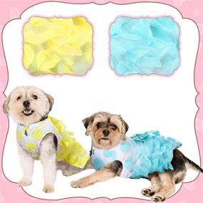 img 1 attached to Pieces Princess Elegant Apparel Clothes Dogs and Apparel & Accessories