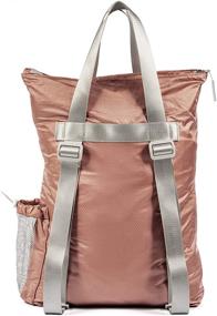 img 3 attached to Packable Backpack Women Rose Gold