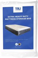 🛏️ tru lite mattress storage bag - heavy duty 4 mil plastic - fits standard, extra long, pillow top sizes - king / california king size - ideal for moving logo