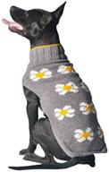 chilly dog daisy sweater medium logo