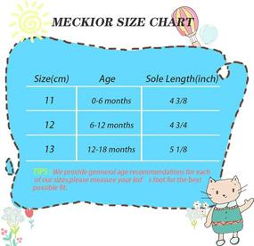 img 1 attached to Meckior Sequin Canvas Sneakers for Baby Girls and Boys with Soft Anti-Slip Sole, High Top Ankle, Unisex, Ideal for Toddler First Walking, Prewalker Crib and Denim Shoes