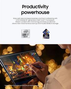 img 1 attached to 📱 Samsung Galaxy Book Flex 13.3” Laptop: QLED Display, Intel Core i7, 8GB Memory, 512GB SSD, Long Battery Life, Bluetooth S Pen – Royal Blue (NP930QCG-K01US)