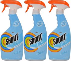 img 3 attached to Powerful 3-Pack: Shout Laundry Stain Remover Dye & Fragrance Free - 22 oz