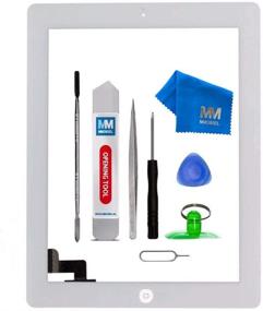 img 4 attached to 📱 MMOBIEL iPad 2 Digitizer - White 9.7 Inch Touchscreen Front Display Assembly with Tool Kit