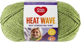 img 1 attached to 🧣 Stay Warm in Style with RED HEART Heat Wave Yarn in Seaweed Shade