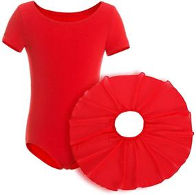 img 3 attached to 🤸 Gymnastics Leotards for Girls Ballet Toddler Dance by MAGIC TOWN