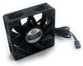 img 1 attached to 🌊 Coolerguys Waterproof IP67 80mm (80X80X25) 12V High Airflow Fan