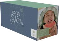 earth & eden baby diapers size 6 - 104 count: premium quality for your little one logo