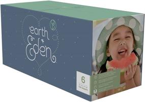 img 4 attached to Earth & Eden Baby Diapers Size 6 - 104 Count: Premium Quality for Your Little One