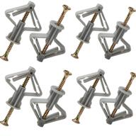 🔩 drywall anchor kit: easy and strong hollow wall & hollow door fasteners logo