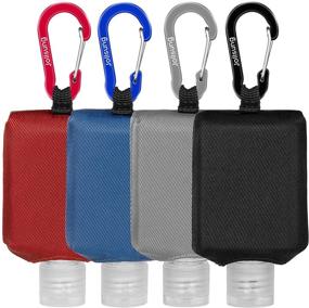 img 4 attached to 🧴 Refillable Carabiner Containers for Sanitizer - Jollsung