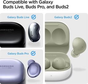 img 3 attached to Спиген Urban Fit чехол для Galaxy Buds 2 (2021) / Galaxy Buds Pro (2021) / Galaxy Buds Live (2020) - Бронза