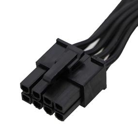 img 2 attached to 💡 Enhance Power Supply Flexibility with 8 Pin Male to Dual PCIe 2X 8 Pin (6+2) Male Adapter Cable for Corsair Modular Power Supply