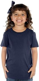 img 1 attached to Kavio! Toddlers Crew Neck Short Sleeve Tee - Same TJP0494: Comfortable & Stylish Apparel for Little Ones!