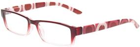 img 2 attached to 👓 4 Pairs of Stylish Women's Reading Glasses with Quality Spring Hinges