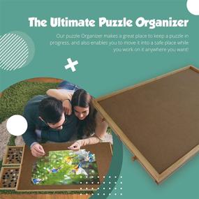 img 3 attached to 🧩 Extra Large Wooden Puzzle Pieces for Professional Puzzlers