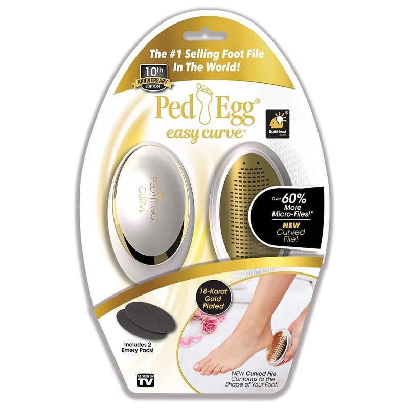 Ped Egg Classic #1 Callus Remover Includes 2 Emery Finishing Pads