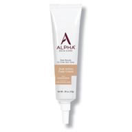 🔆 крем для лица alpha skin care dual action fade: уменьшение темных пятен, уменьшение морщин и складок - 0,85 унции. логотип