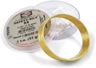 🔩 harris safety-silv 56% silver solder - premium 1/16 brazing alloy for strong bonds - 1 troy ounce (75310 5631) logo