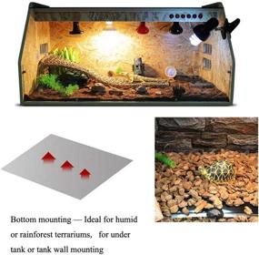 img 1 attached to 🔥 KABASI Reptile Heating Pad: Waterproof and Adjustable Heat Mat for Terrariums - Ideal for Turtle, Tortoise, Snakes, Lizards, and Geckos