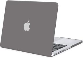 img 4 attached to 🔒 MOSISO Retina Display Case Cover for MacBook Pro 13 inch 2015-2012 Models (A1502 & A1425), Protective Gray Hard Shell