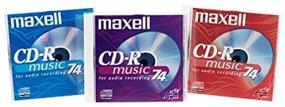 img 1 attached to Maxell Digital Media 74 Minute 3 Pack