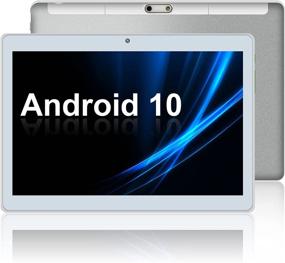 img 4 attached to Планшет Android 10 с диагональю 10 дюймов, восьмиядерный процессор, 1,8 ГГц, 2 ГБ ОЗУ, 32 ГБ ПЗУ, дисплей IPS 10" с разрешением 1280x800, задняя камера 5 МП, двухдиапазонный Wi-Fi, Bluetooth 4.2, аккумулятор 6000 мАч.