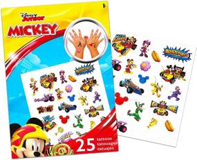 img 1 attached to Disney Mickey Mouse Imagine Ink Coloring Book Set with Tattoos - 12 Pack Party Favors Bundle for Girls and Boys, No Mess Coloring Books Featuring Mickey Mouse