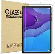 [2 pack] procase tempered glass screen protector for lenovo tab m10 hd 2nd gen (tb-x306x) 📱 / smart tab m10 hd 2nd gen (tb-x306f) – clear, 10.1 inch 2020 release, film guard screen protection логотип