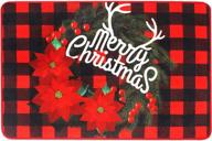 рождественский дверной коврик sunyplay, декоративный вход логотип