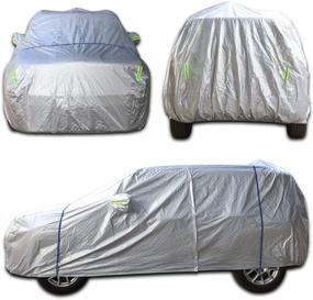 img 3 attached to 🚗 JeCar Weatherproof Car Cover for Jeep Renegade - Protects from Rain, Snow, Hail, Sunshine - Fits Jeep Renegade 2015-2020 All Submodels