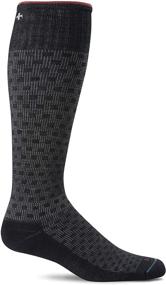 img 4 attached to 🧦 Enhance Performance and Comfort with Sockwell Men's Shadow Box Moderate Graduated Compression Socks