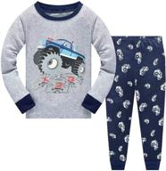👶 toddler pajamas sleepwear for boys - little hand clothing logo