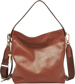 img 3 attached to 👜 Женская небольшая сумка-хобо Fossil - коллекция Майя