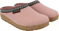 👞 men's terra cotta haflinger gz clog footwear logo