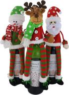 wewill reindeer snowman bottle decoration логотип