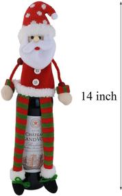 img 2 attached to Wewill Reindeer Snowman Bottle Decoration