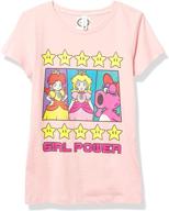 nintendo girls princess peach t shirt girls' clothing logo