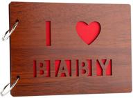 farway diy photo album wood cover anniversary scrapbook 📸 album: cherishing precious moments of love & family (i love baby) logo
