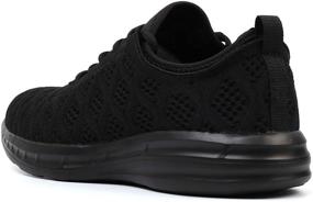 img 2 attached to 👟 Joomra Women's Lightweight Sneakers: Stylish and Athletic 3D Woven Shoes