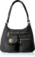 🏖️ beach satchel handbags & wallets by baggallini san marino in women's satchels logo
