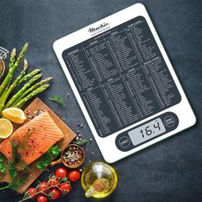 img 1 attached to 🥗 Explore Mackie C19: Premium Digital Kitchen Scale for Accurate Cooking & Baking, Ensuring 1g / 0.1oz Precision - Ideal for Meal Prep, Diet, and More by an American Co.