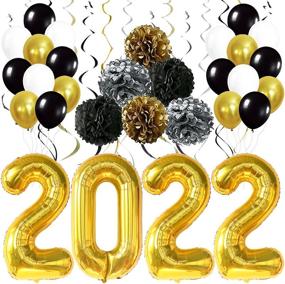 img 4 attached to Kickstart 2022 Bash with Exciting 🎉 New Years Party Supplies in Children's Party Supplies