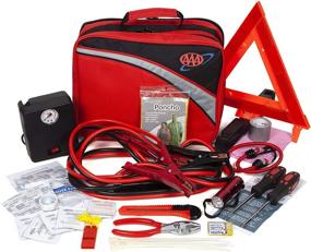 img 4 attached to 🚗 Convenience and Safety on the Road: Lifeline 4388AAA Excursion Road 76-Piece Car Air Compressor, Jumper Cables, Flashlight, and First Aid Kit