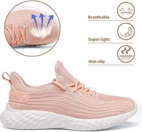 img 2 attached to Akk Womens Running Tennis Sneaker Women's Shoes