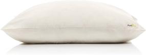img 4 attached to 🌿 PureTree Organic Shredded Latex Pillow - USDA GOLS Certified Natural Latex, Organic Cotton Cover (King 2-Pack) - Premium Comfort and Eco-Friendly Support (King Pair)