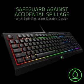 img 2 attached to Enhance Your Gaming Experience: Razer Cynosa Chroma Gaming Keyboard with Backlit RGB Keys, Spill-Resistant Design, Programmable Macros, and Quieter Cushioned Keys